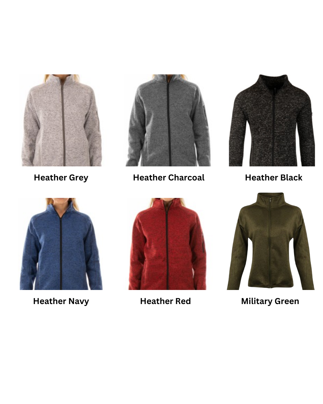 Custom Sweater Knit Jacket