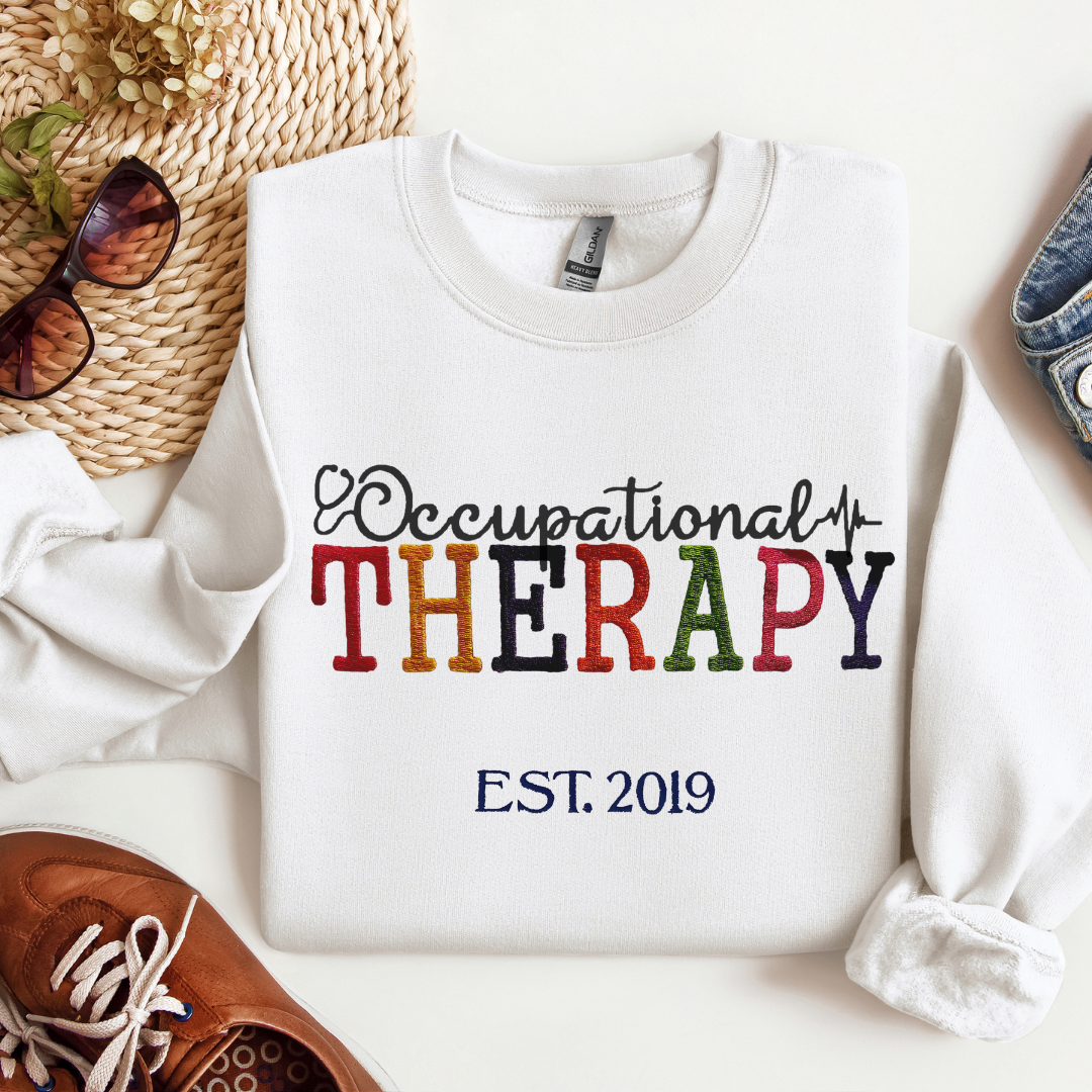 Colorful Occupational Therapy Sweatshirt