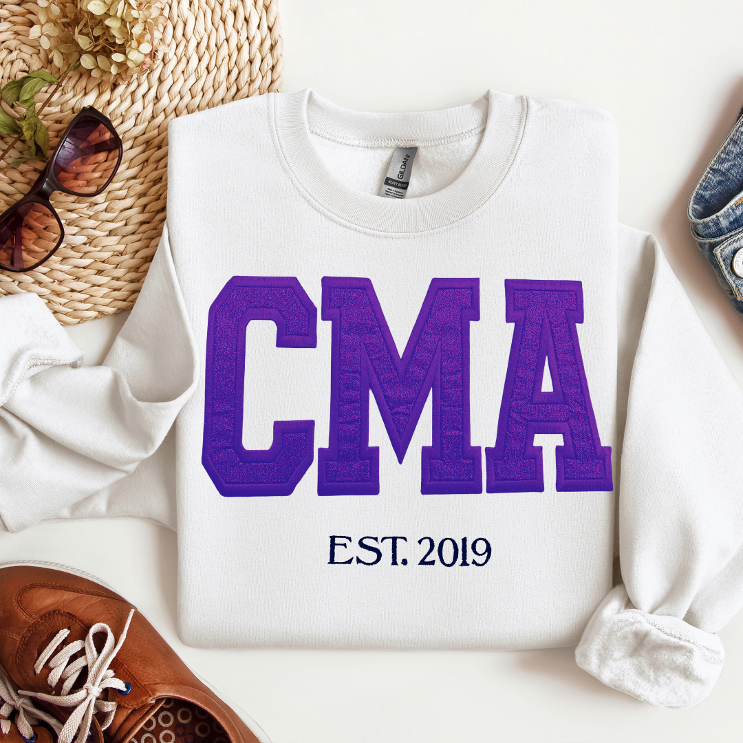 Glitter Medical Assistant Sweatshirt