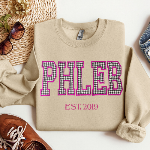Glitter Phlebotomy Crewneck