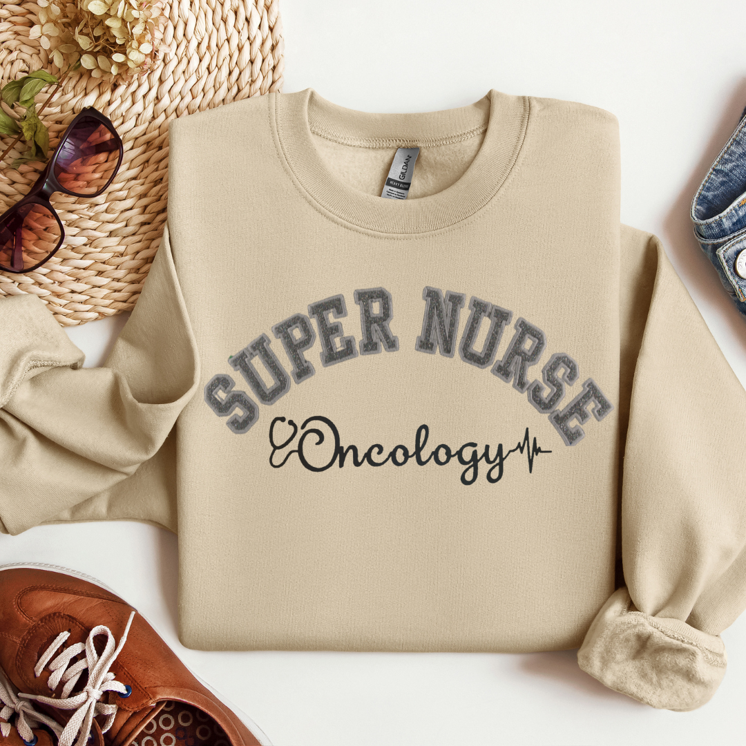 Super Oncology Nurse Crewneck
