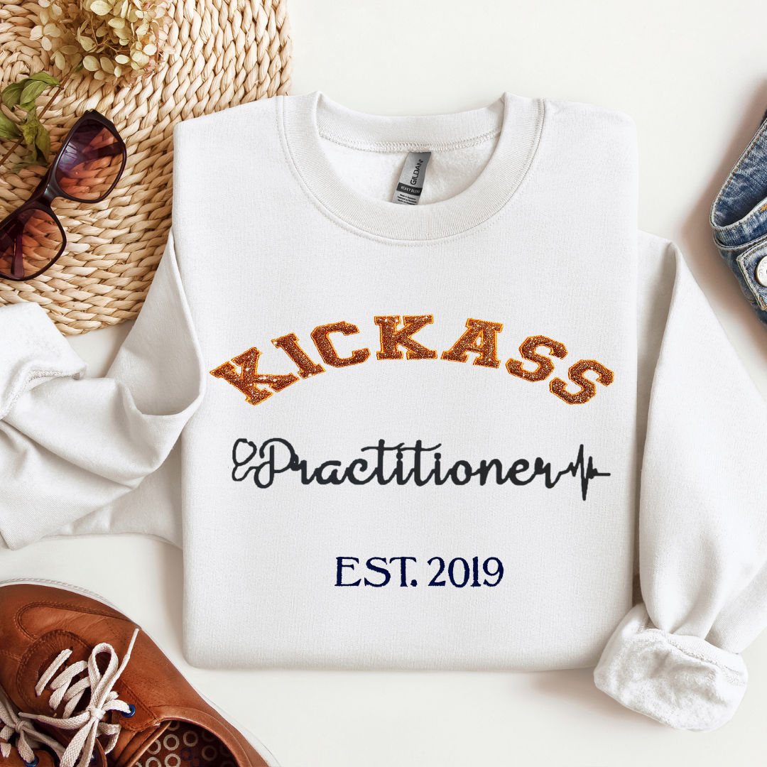 Kickass Nurse Practitioner Sweatshirt