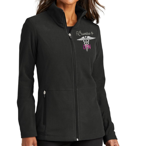 Full Zip LPN Embroidery Jacket