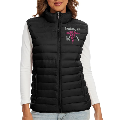 Lightweight Nurse Puffer Vest