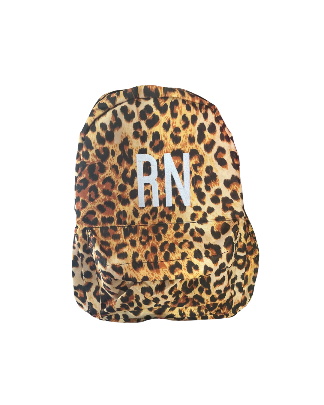 Leopard Print Custom Backpack