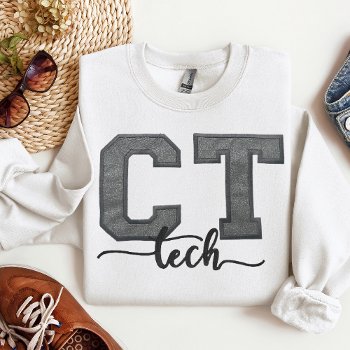 Glitter CT Tech Crewneck