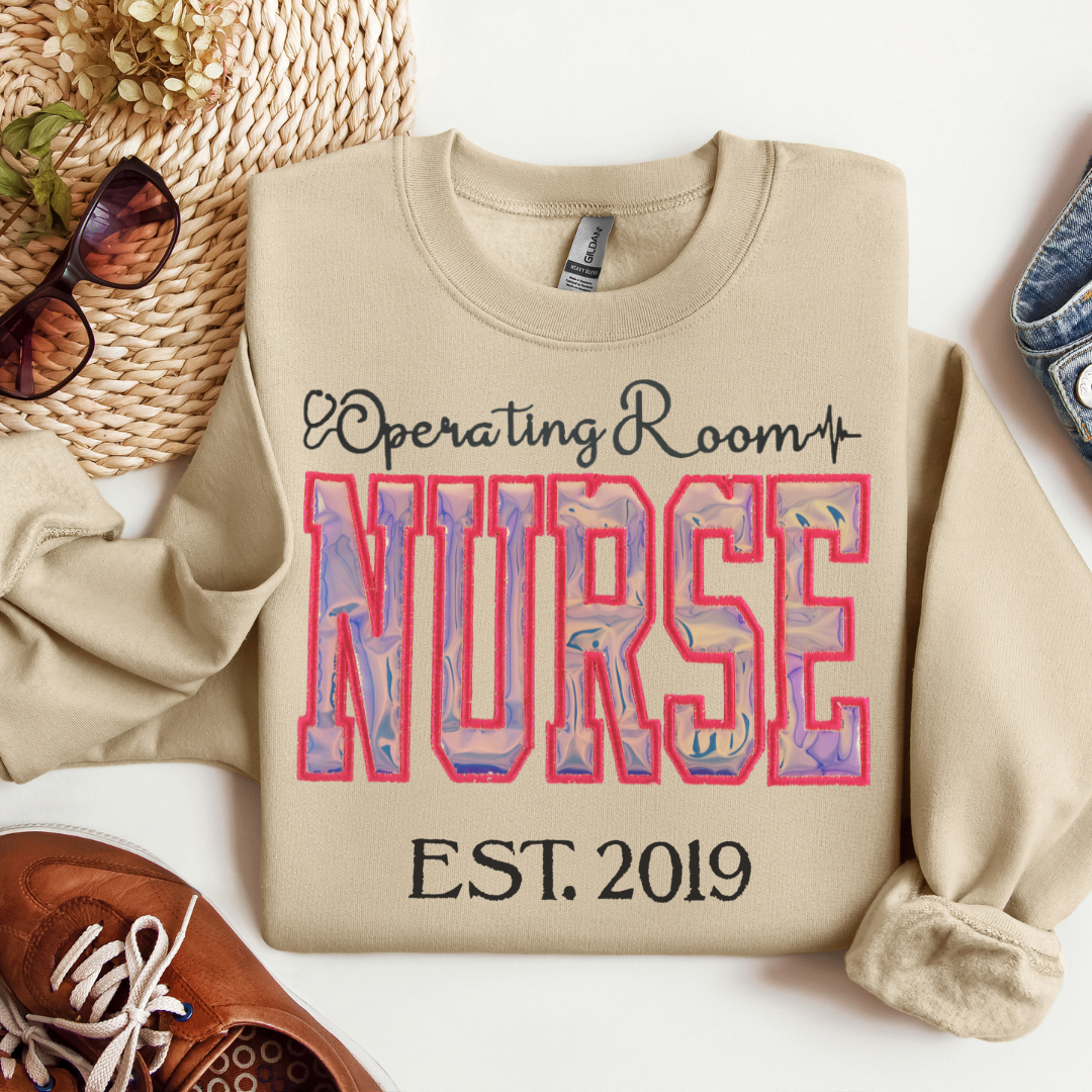 Holograghic OR Nurse Hoodie