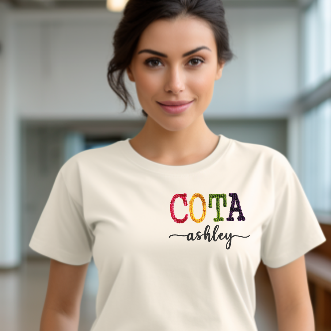 Name Occupational Therapy Assistant T-shirt