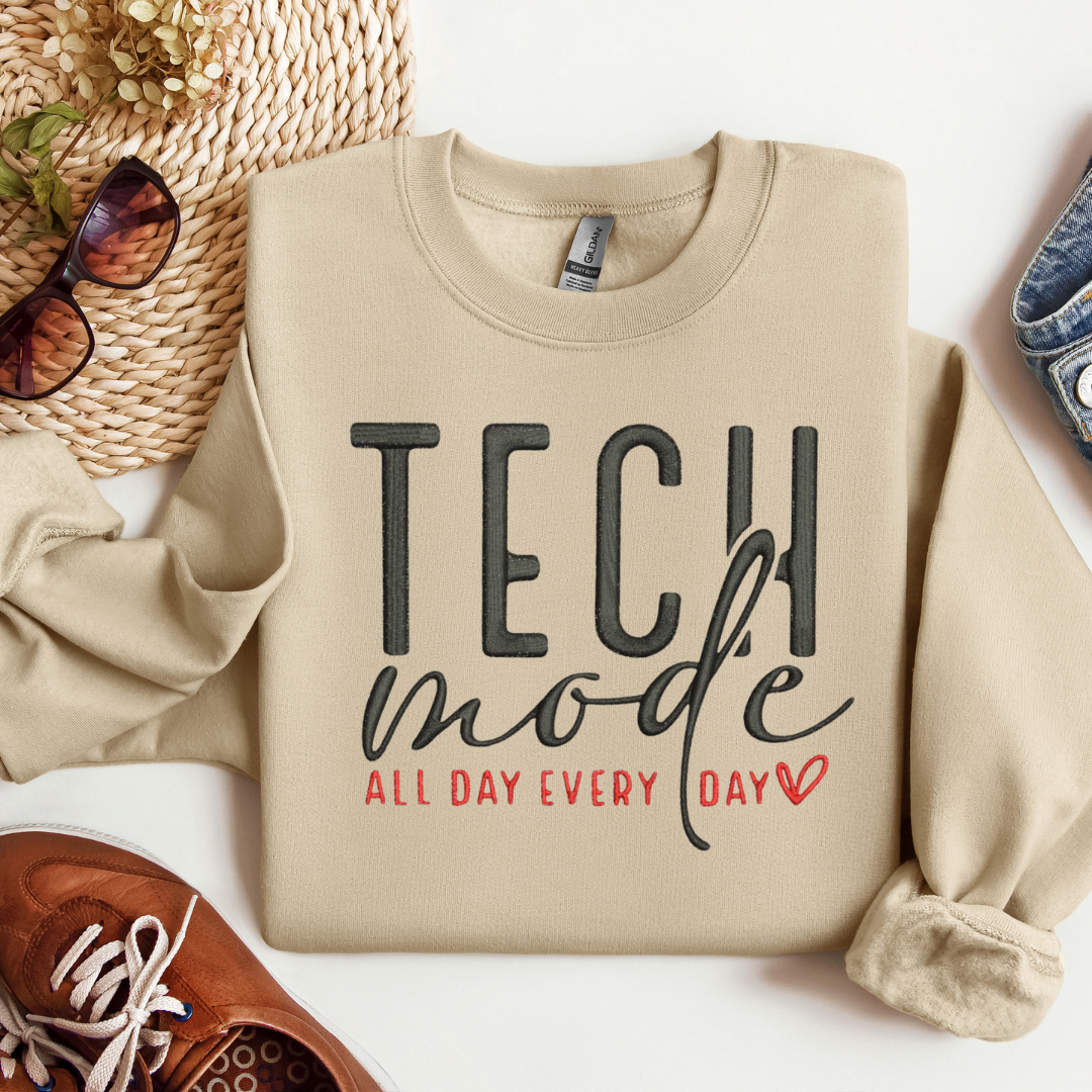 Nurse Tech Mode Crewneck