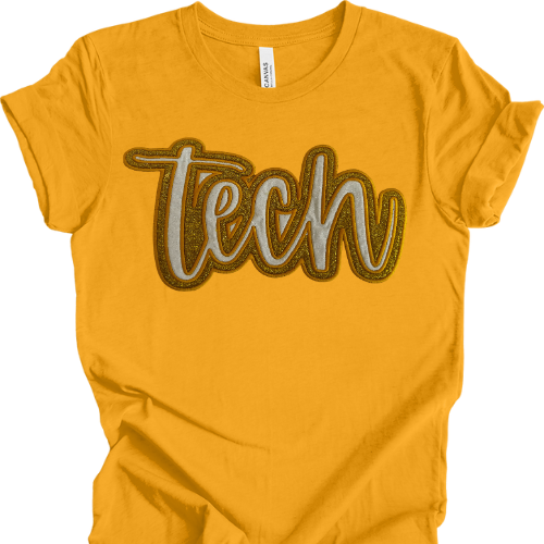 Glitter Nurse Tech T-Shirt