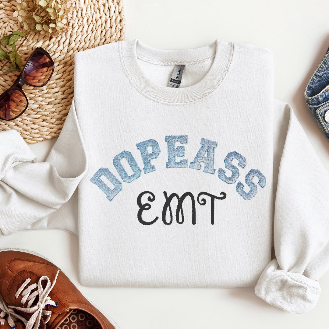 Glitter Dopeass EMT Hoodie