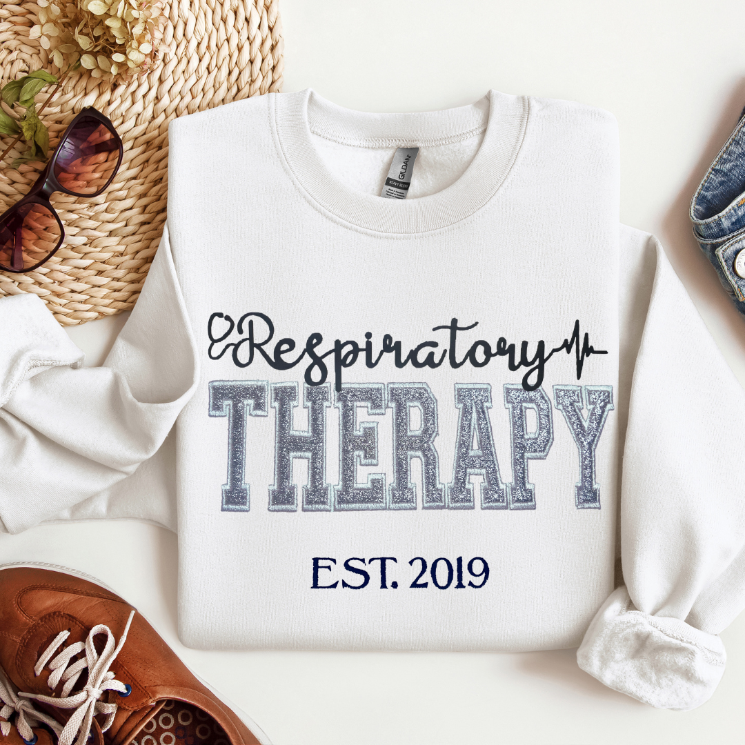 Glitter Respiratory Therapy Hoodie