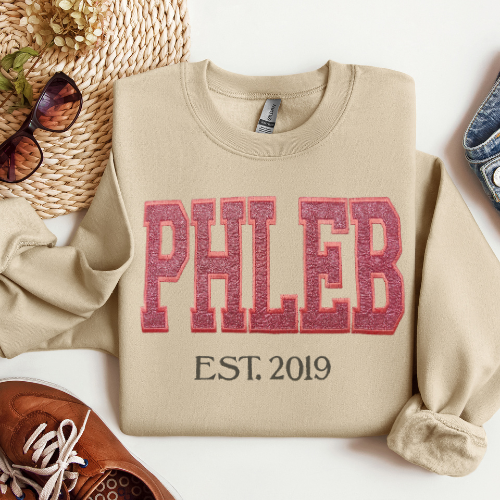 Glitter Phlebotomy Crewneck