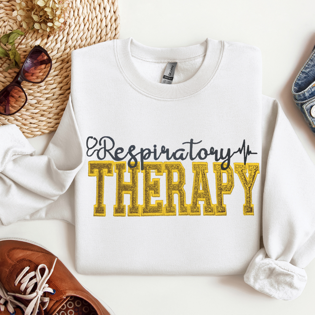 Gold Respiratory Therapy Sweatshirt