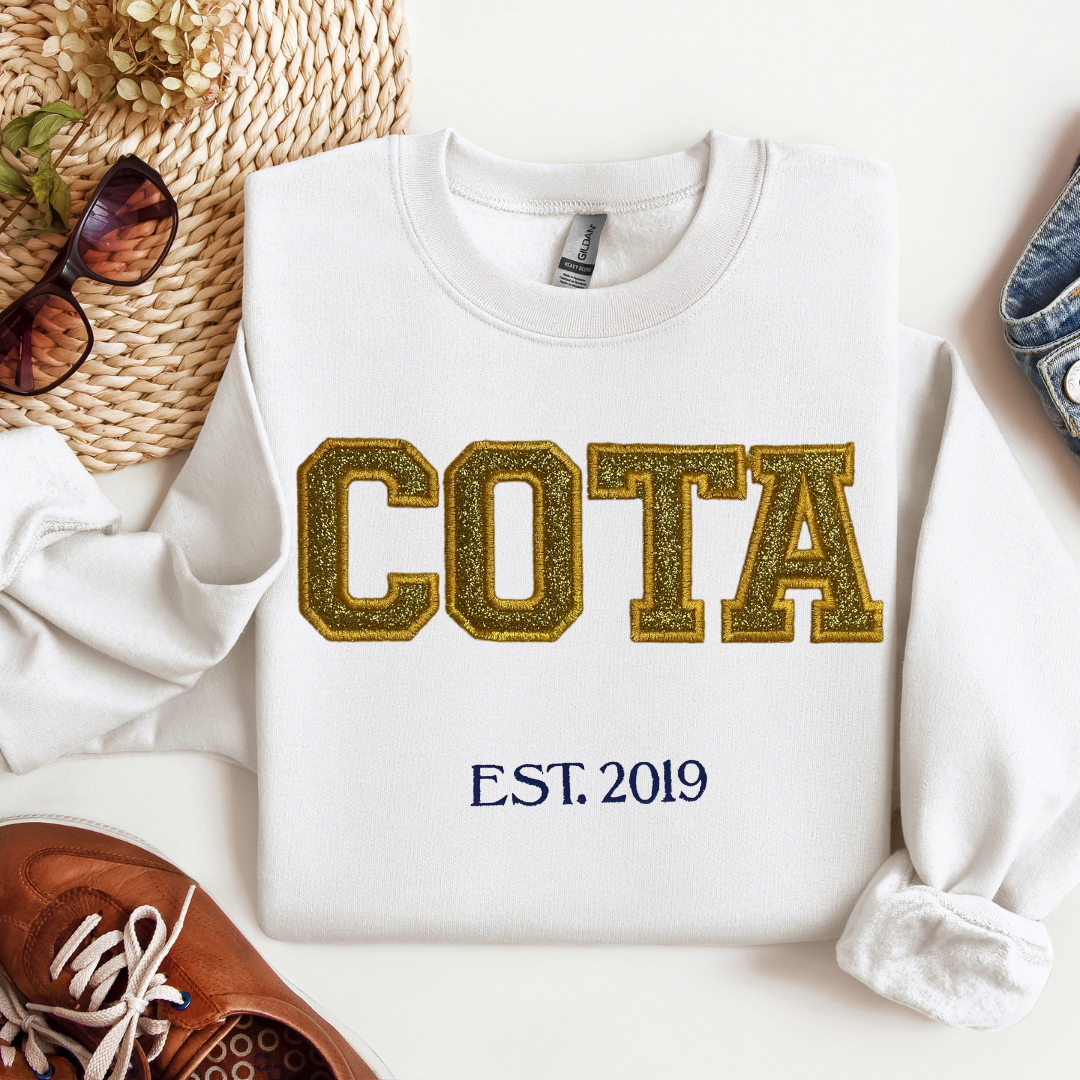 Glitter Occupational Therapy Assistant Sweatshirt