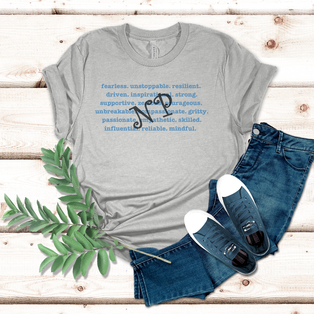 Typewriter Nurse Practitioner T-shirt