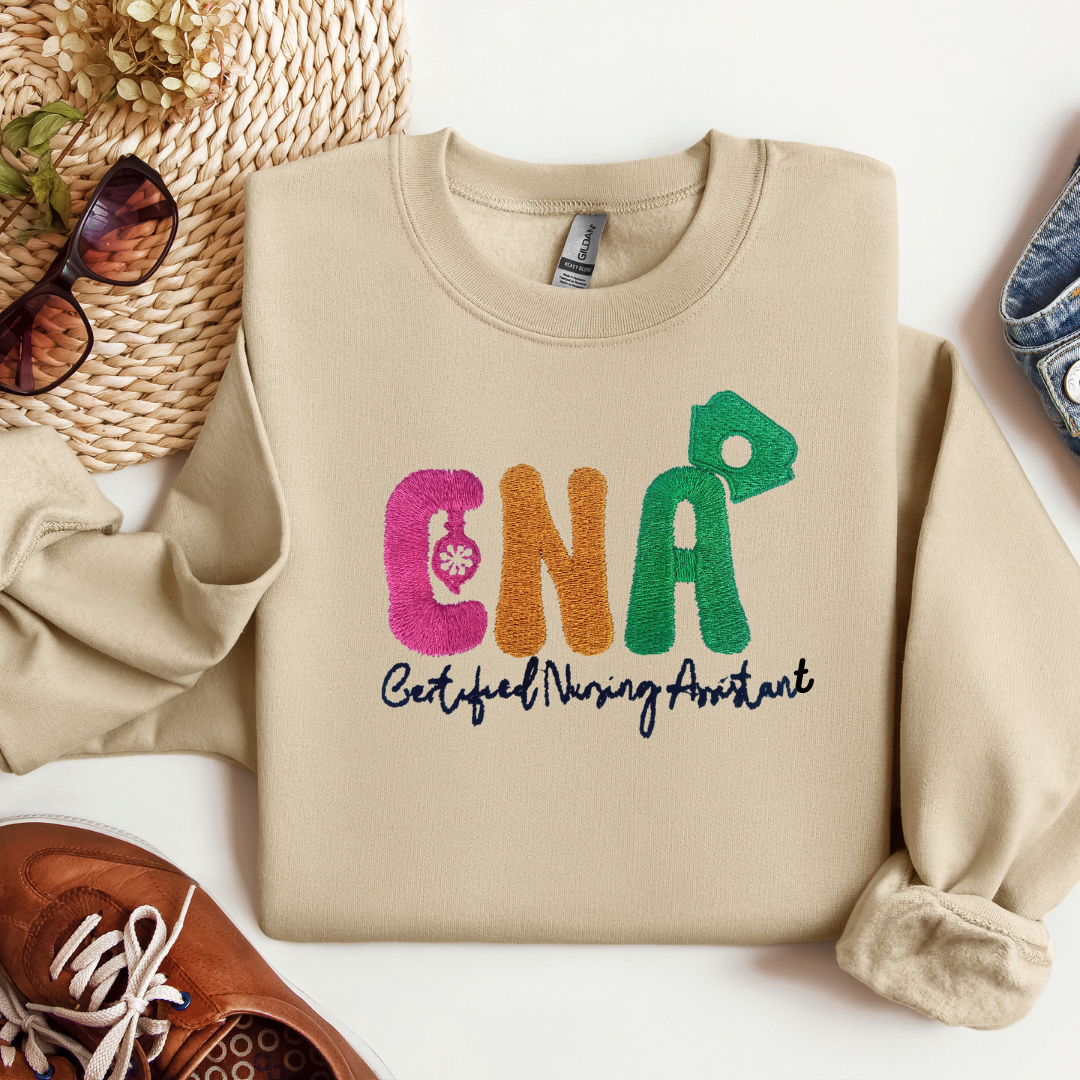 Tricolor CNA Embroidery Hoodie