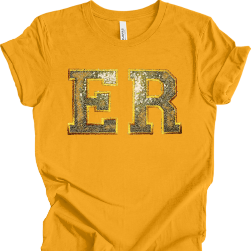 Sequin ER NURSE T-Shirt