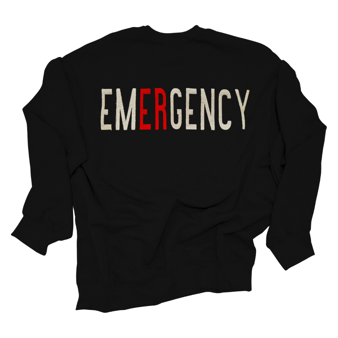 Trendy Emergency Room Crewneck