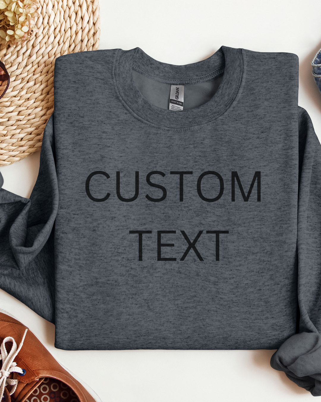 Custom Embroidery Sweatshirt- Make it Yours