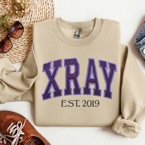 Glitter X-RAY Tech Sweatshirt