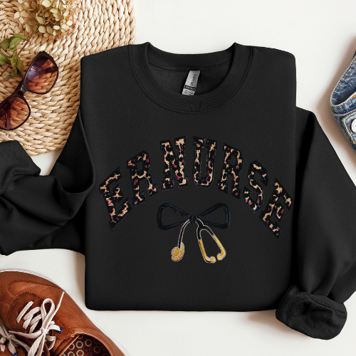 Leopard Print ER Sweatshirt