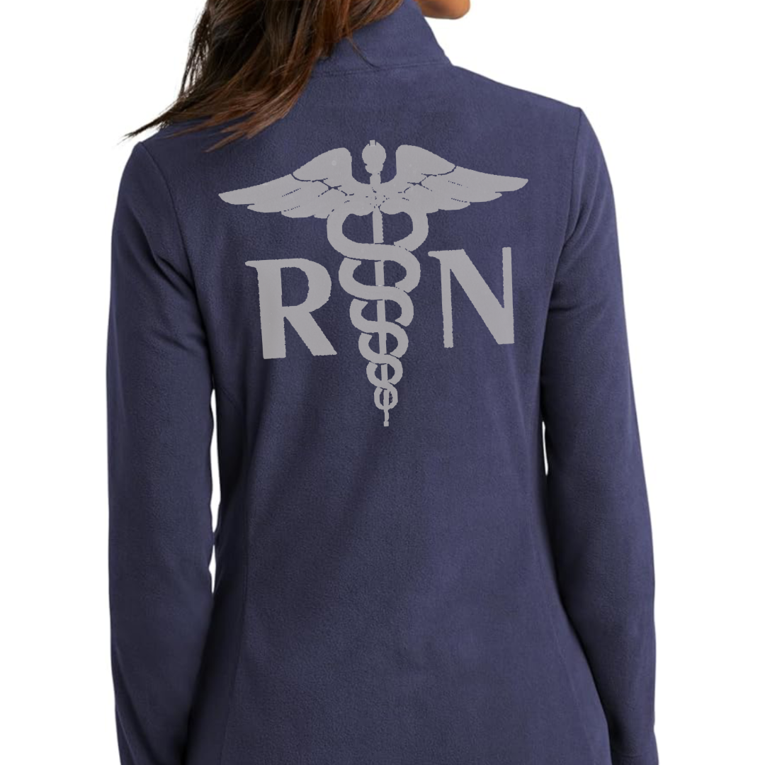 Full Zip Step Down Embroidery Jacket