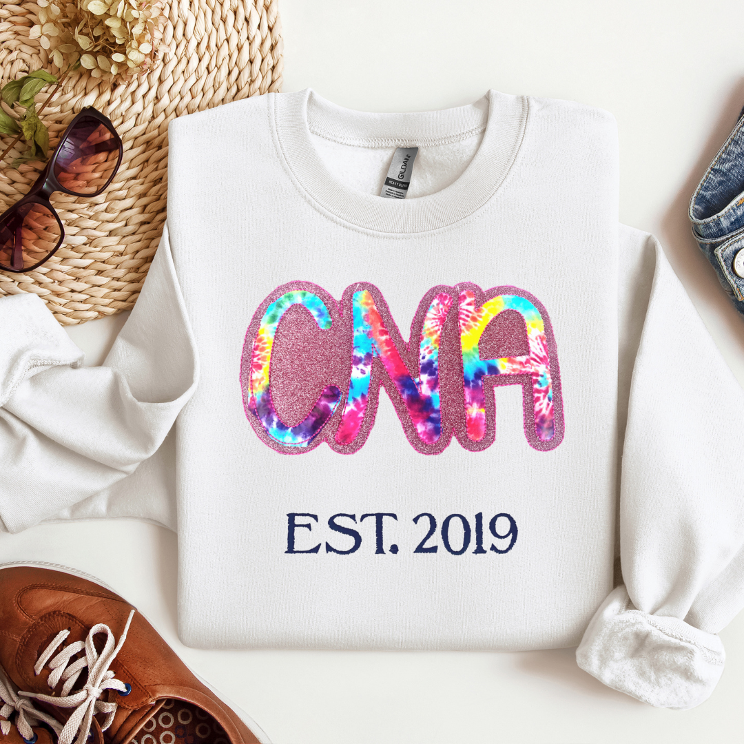Double Tie Dye CNA Sweatshirt
