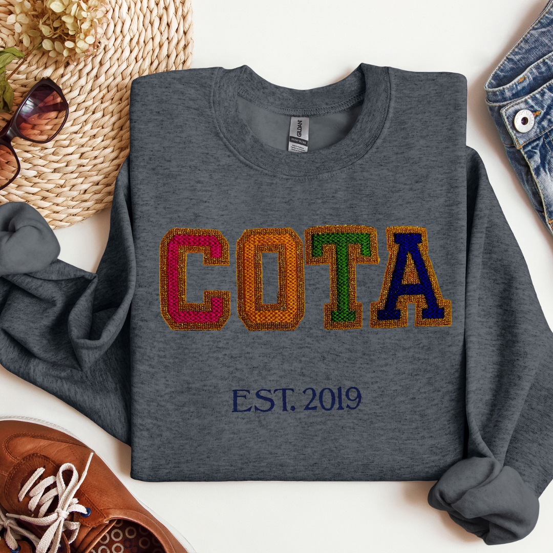 Faux Chenille Occupational Therapy Assistant Hoodie