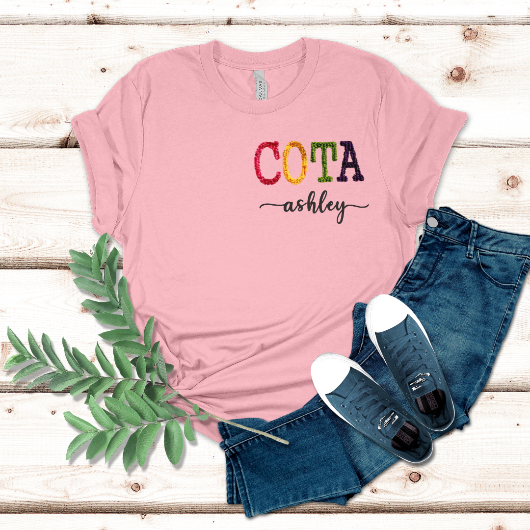 Name Occupational Therapy Assistant T-shirt