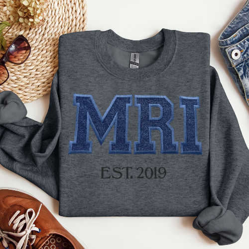 Glitter Big MRI Tech Sweatshirt