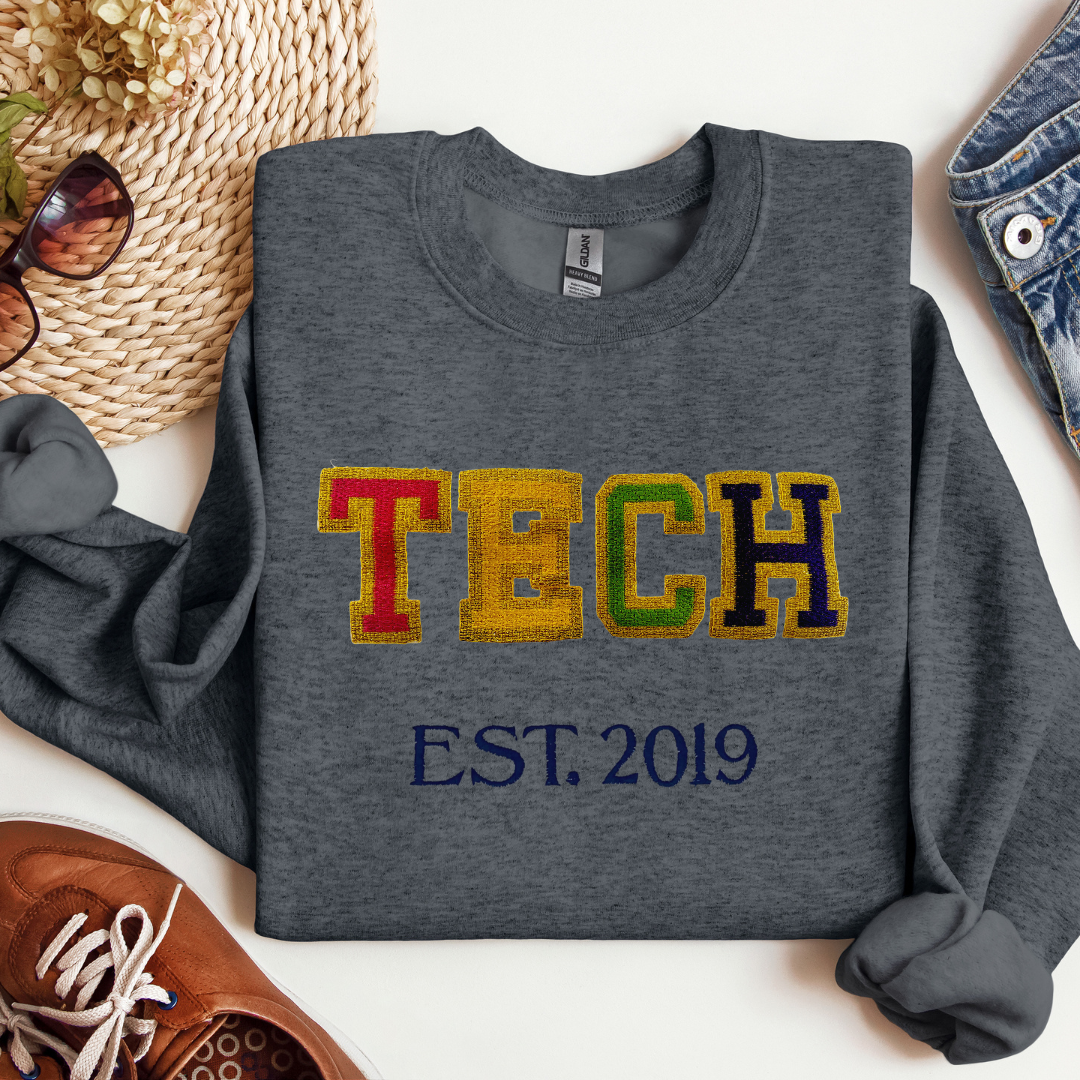 Faux Chenille Nurse Tech Sweatshirt