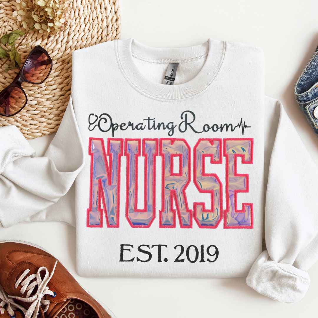 Holograghic OR Nurse Hoodie