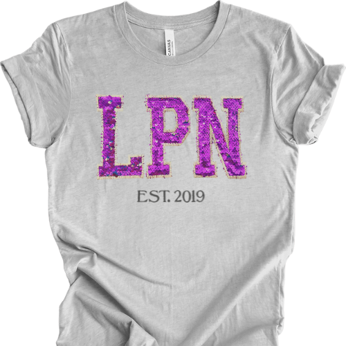 Sequin LPN T-Shirt