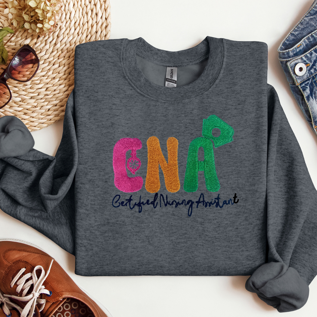 Tricolor CNA Embroidery Hoodie