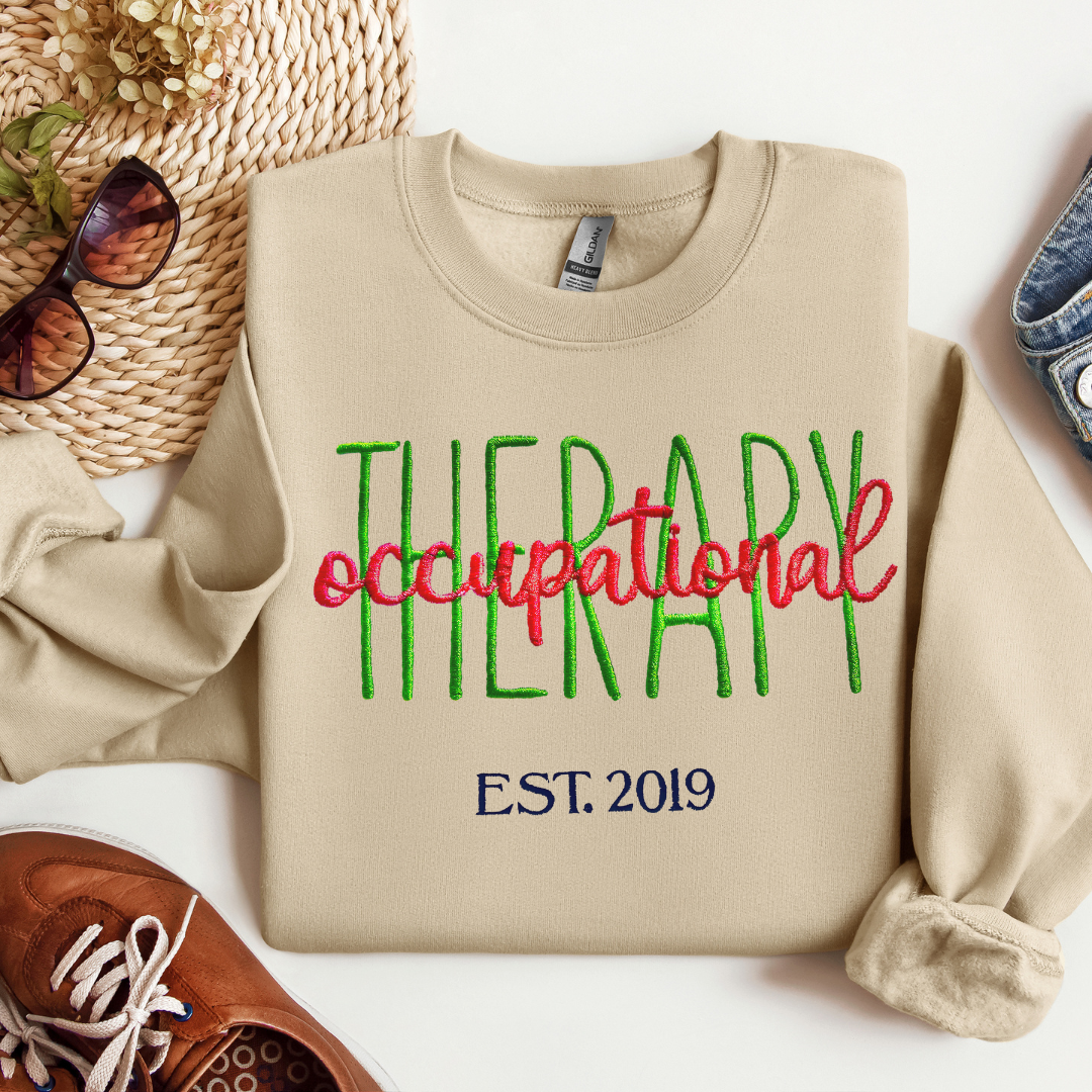 Criss-Cross Occupational Therapy Hoodie
