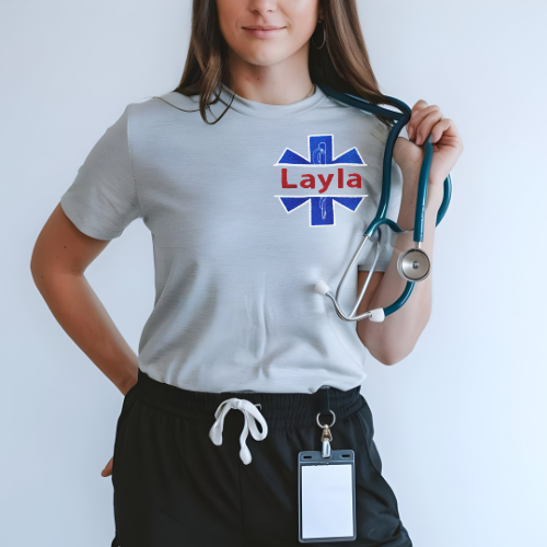 Paramedic Flag T-shirt