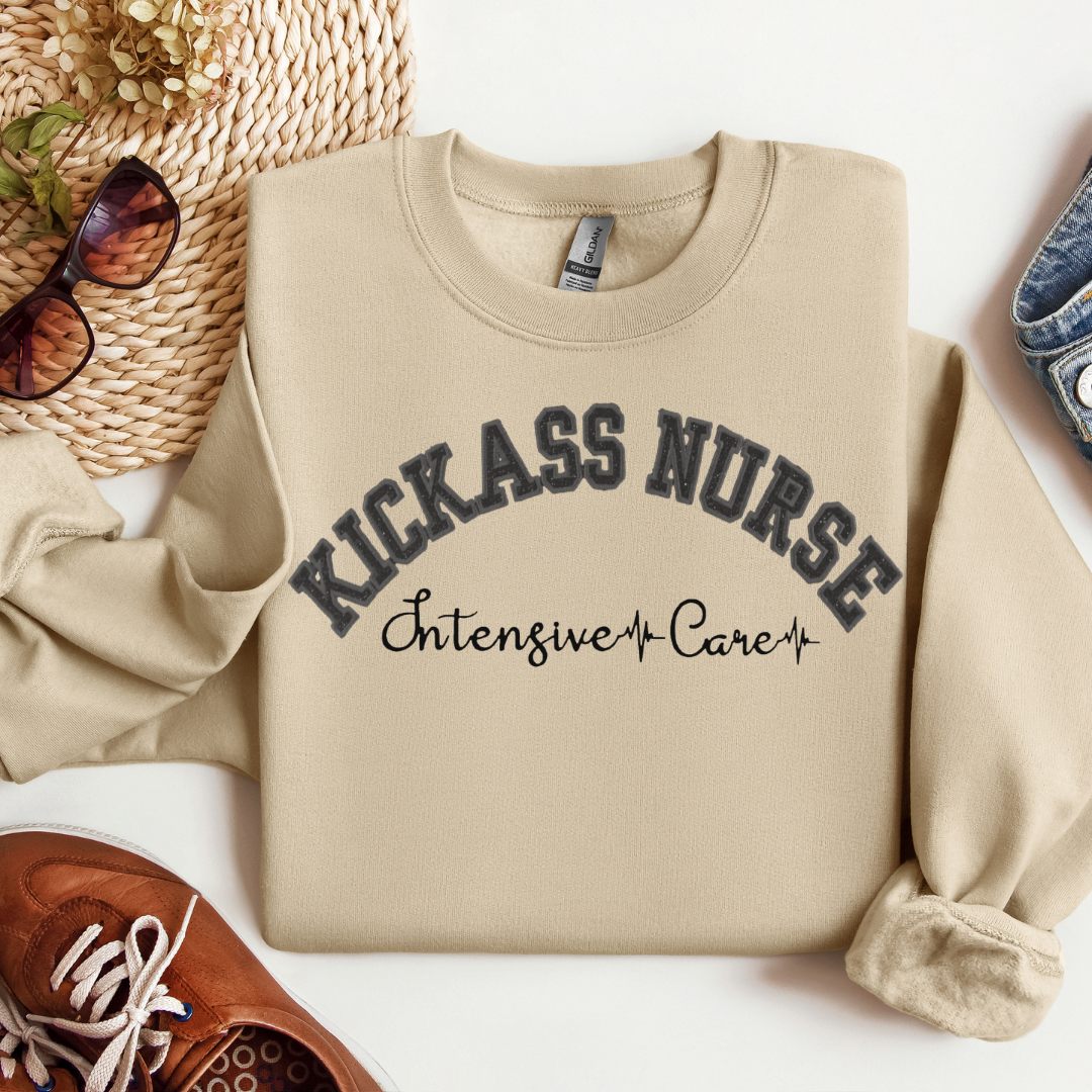 Kickass ICU Nurse Hoodie