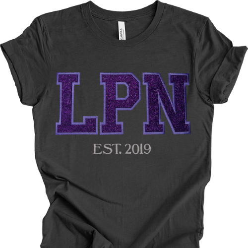 Glitter LPN T-Shirt