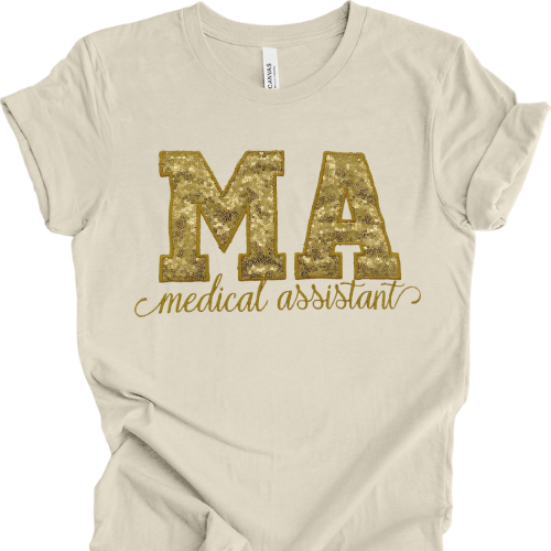 Sequin Medical Assistant T-Shirt