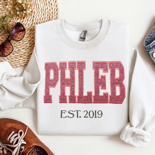 Glitter Phlebotomy Crewneck