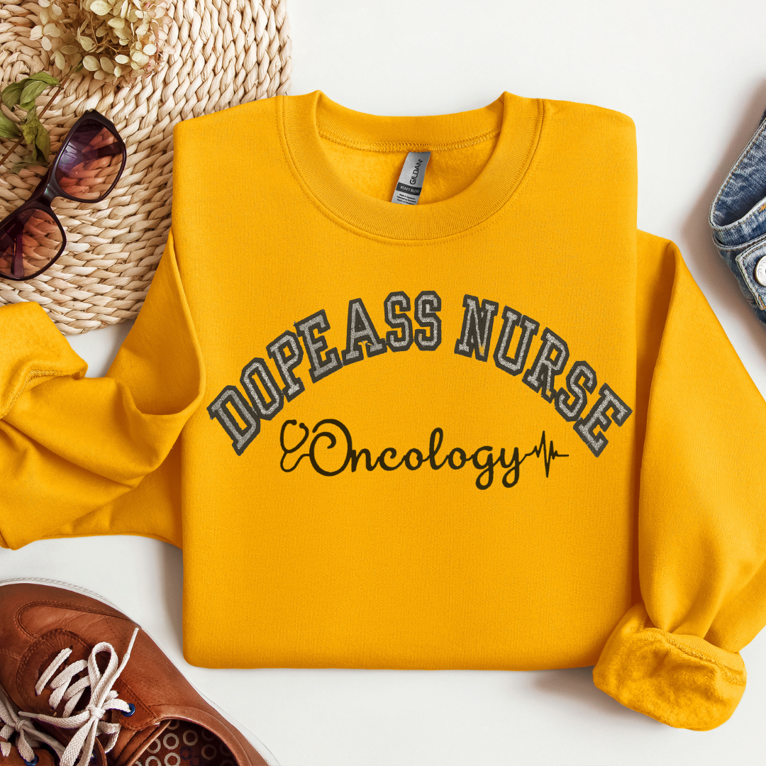 Dopeass Oncology Nurse Hoodie