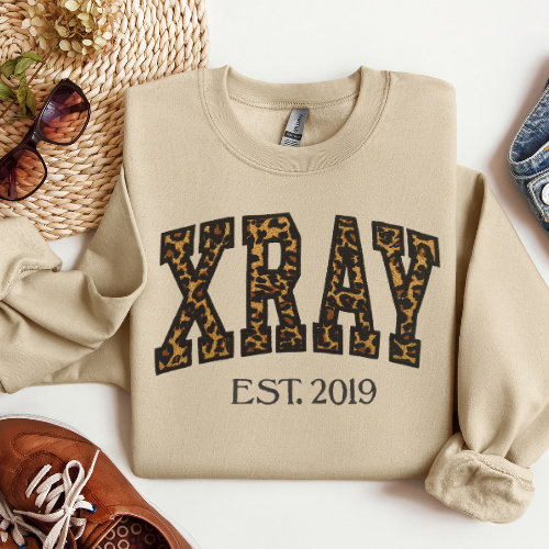 Leopard X-RAY Tech Sweatshirt