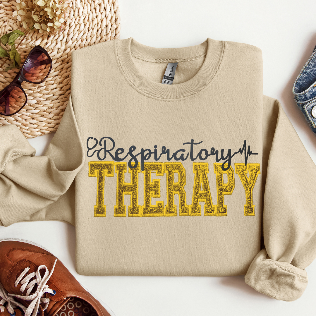 Gold Respiratory Therapy Sweatshirt