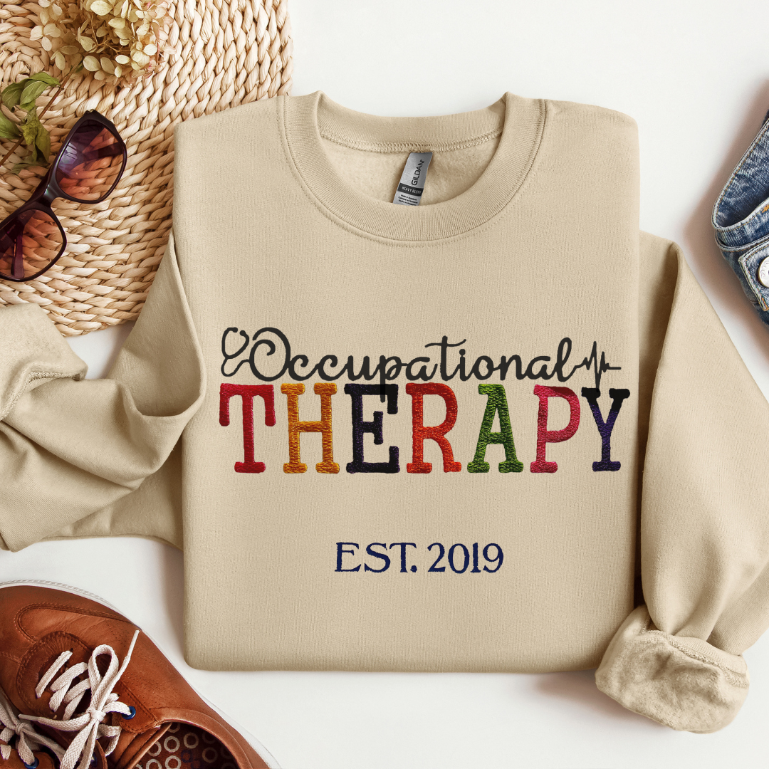 Colorful Occupational Therapy Sweatshirt