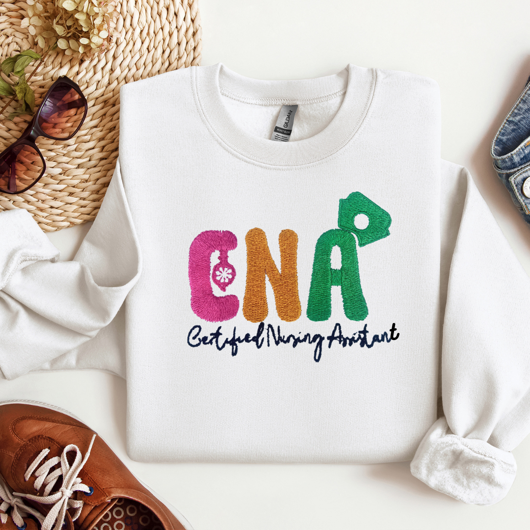 Tricolor CNA Embroidery Hoodie