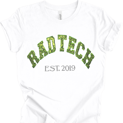 Sequin Radiology Tech T-Shirt