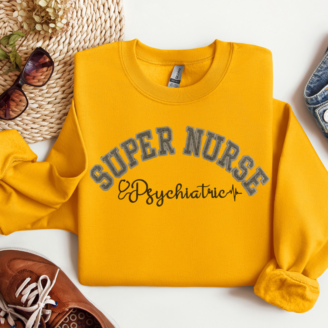 Super Psych Nurse Crewneck