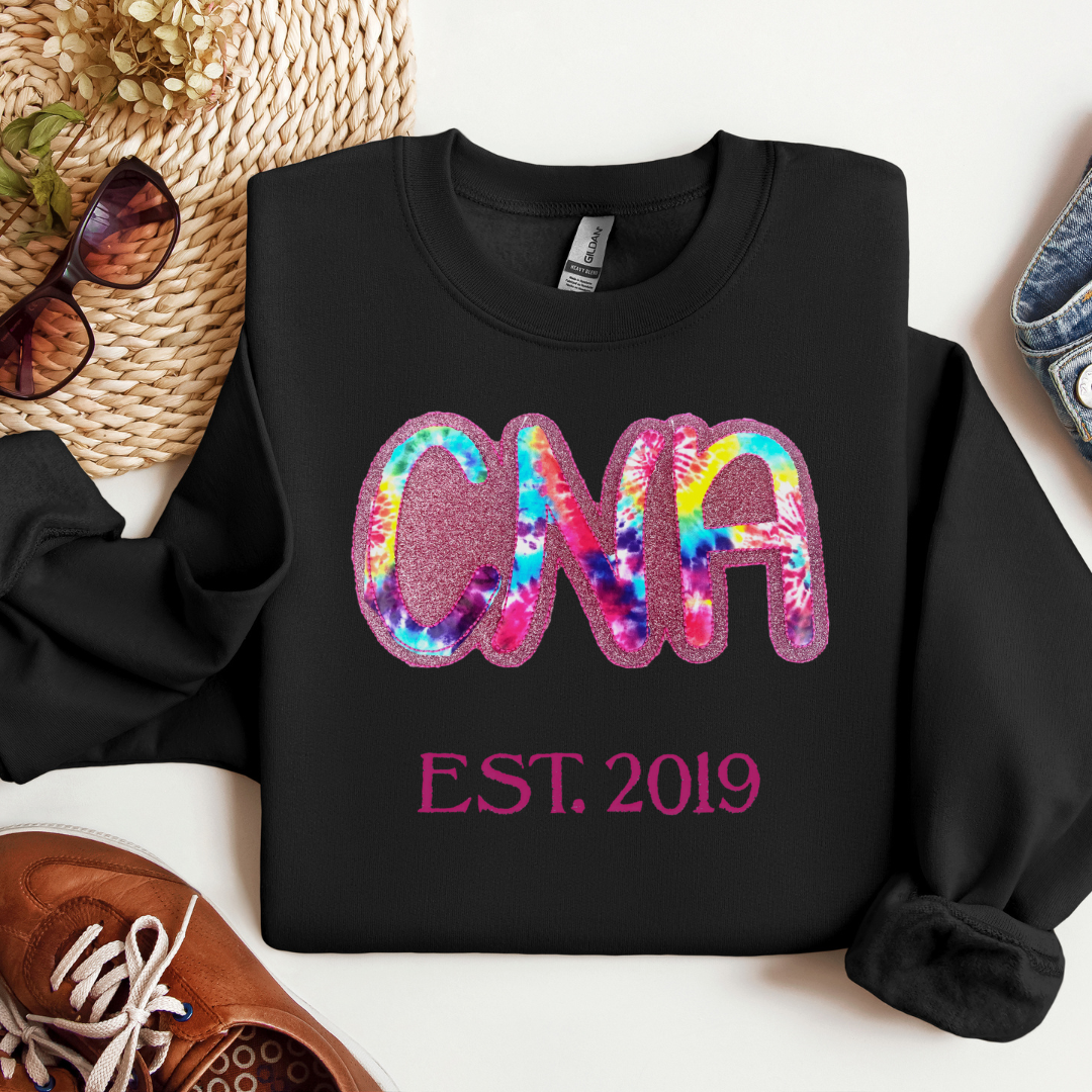 Double Tie Dye CNA Sweatshirt