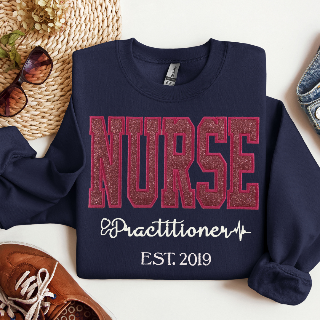 Pink Nurse Practitioner Sweatshirt